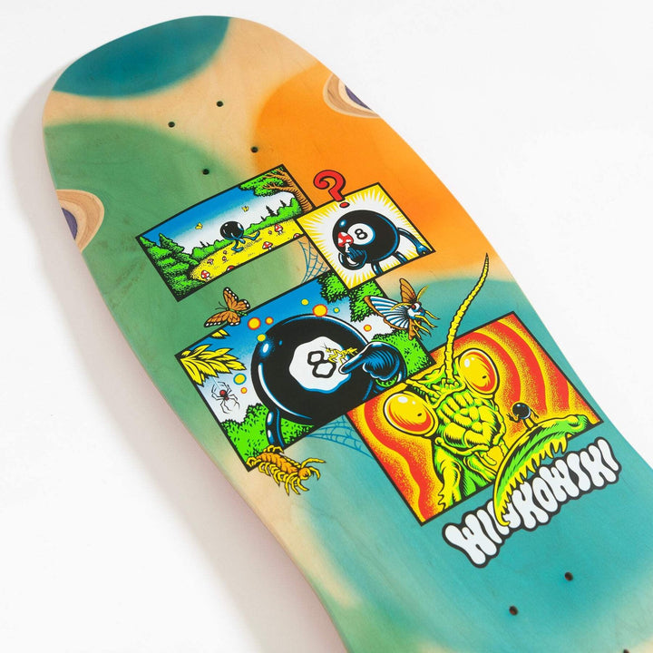 SANTA CRUZ ERICK WINKOWSKI 8BALLR COMIC SHAPED 10.35" SKATEBOARD DECK
