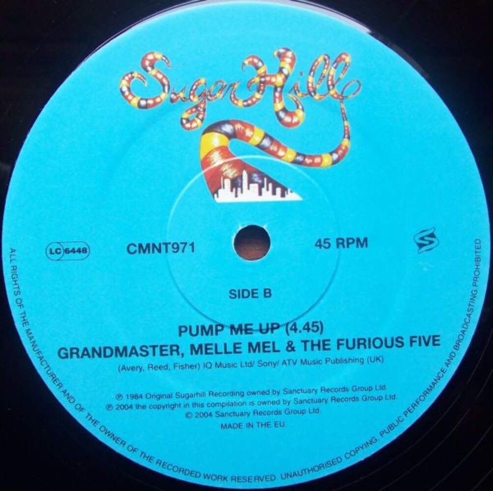 Grandmaster Flash, Melle Mel And The Furious Five – Step Off / Pump Me Up 12" Vi