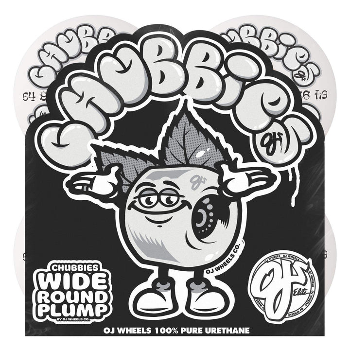 OJ Chubbies Throw Ups 54mm 99a Skateboard Wheels