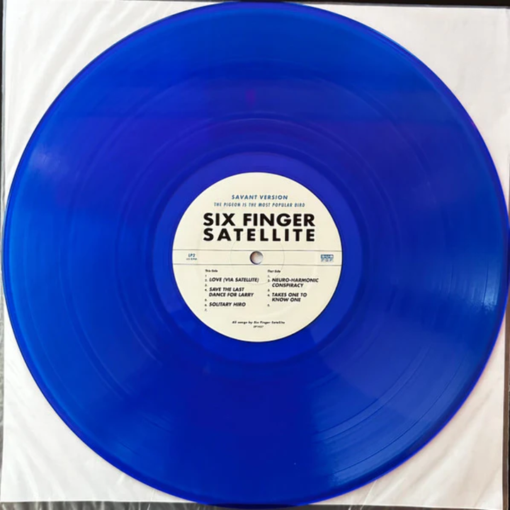 Six Finger Satellite - The Pigeon Is The Most Popular Board Red/Blue Color 2xLP
