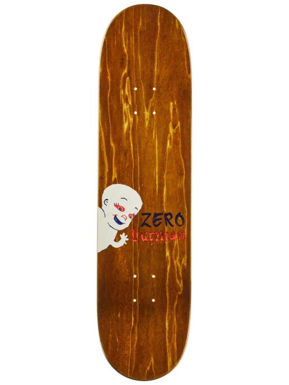 Zero Burman "Kill Whitey" 8.25" Skateboard Deck