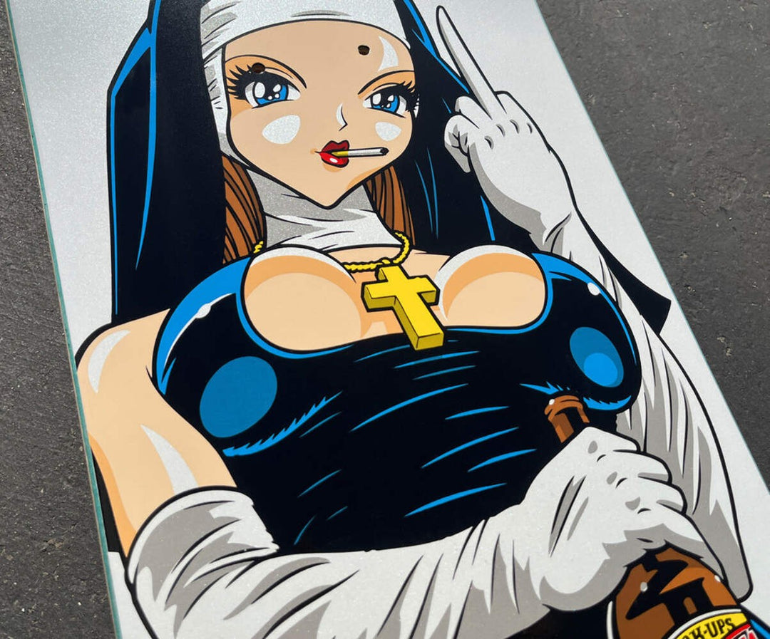 Hook Ups Evil Nun 8.25" Skateboard Deck