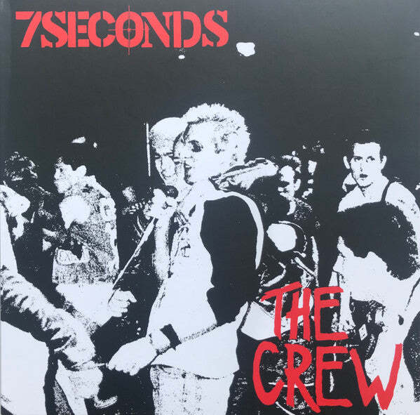 7 Seconds – The Crew Red & Black Galaxy Color Vinyl LP Record