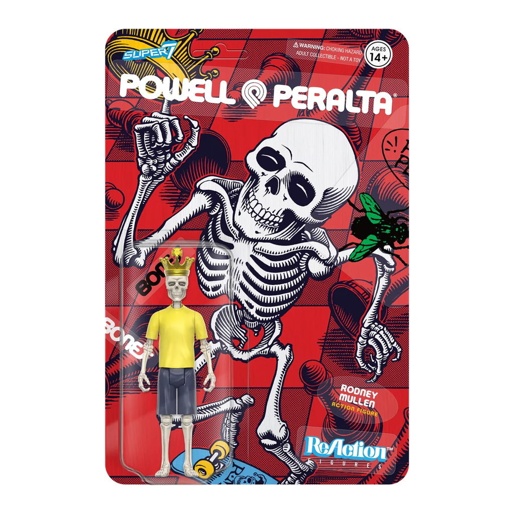Super7 X Powell Peralta Rodney Mullen Wave 2 Reaction Figure – The