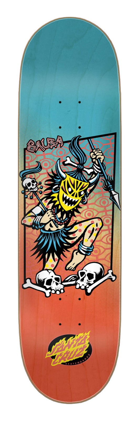 Santa Cruz Salba Voodoo Frame 8.5" Complete Skateboard
