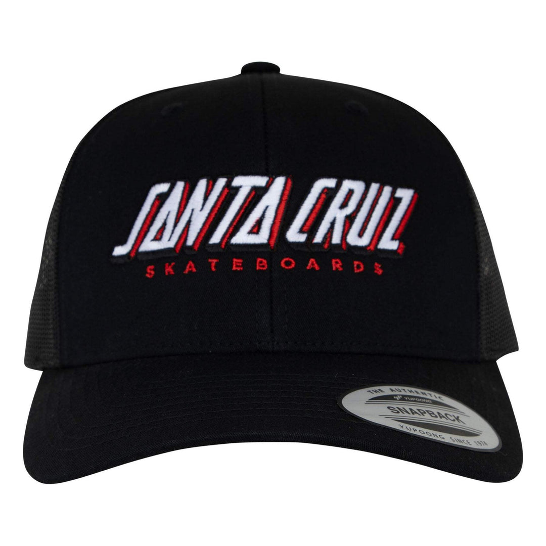 Santa Cruz Big Strip Snapback Structured Hat