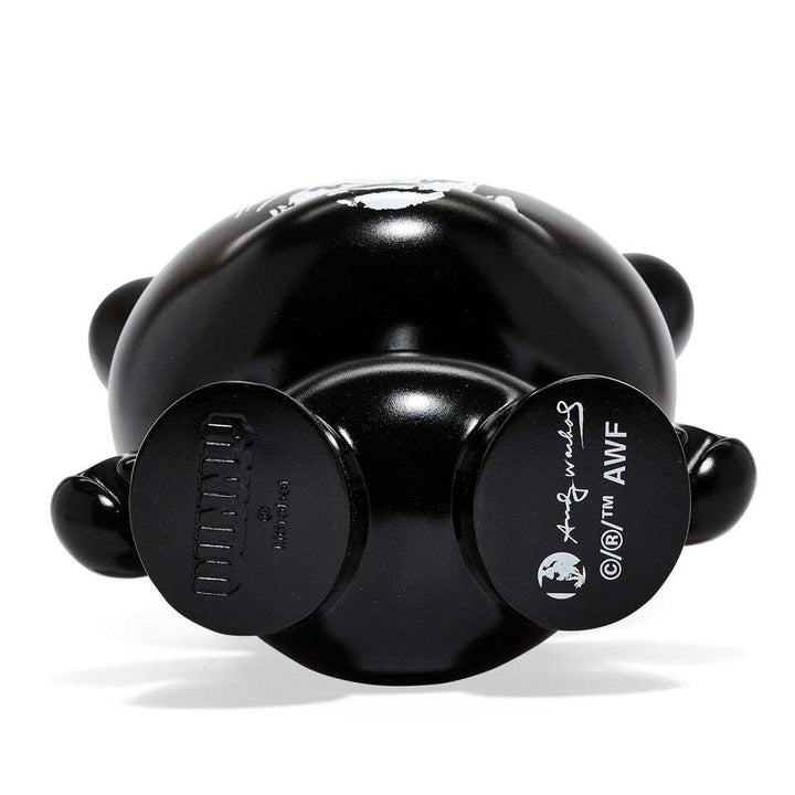 KIDROBOT x ANDY WARHOL FRIGHT WIG SELF-PORTRAIT 8" MASTERPIECE DUNNY - MONOCHROM