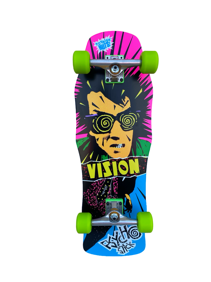 Vision Psycho Stick Blue 10" Complete Skateboard