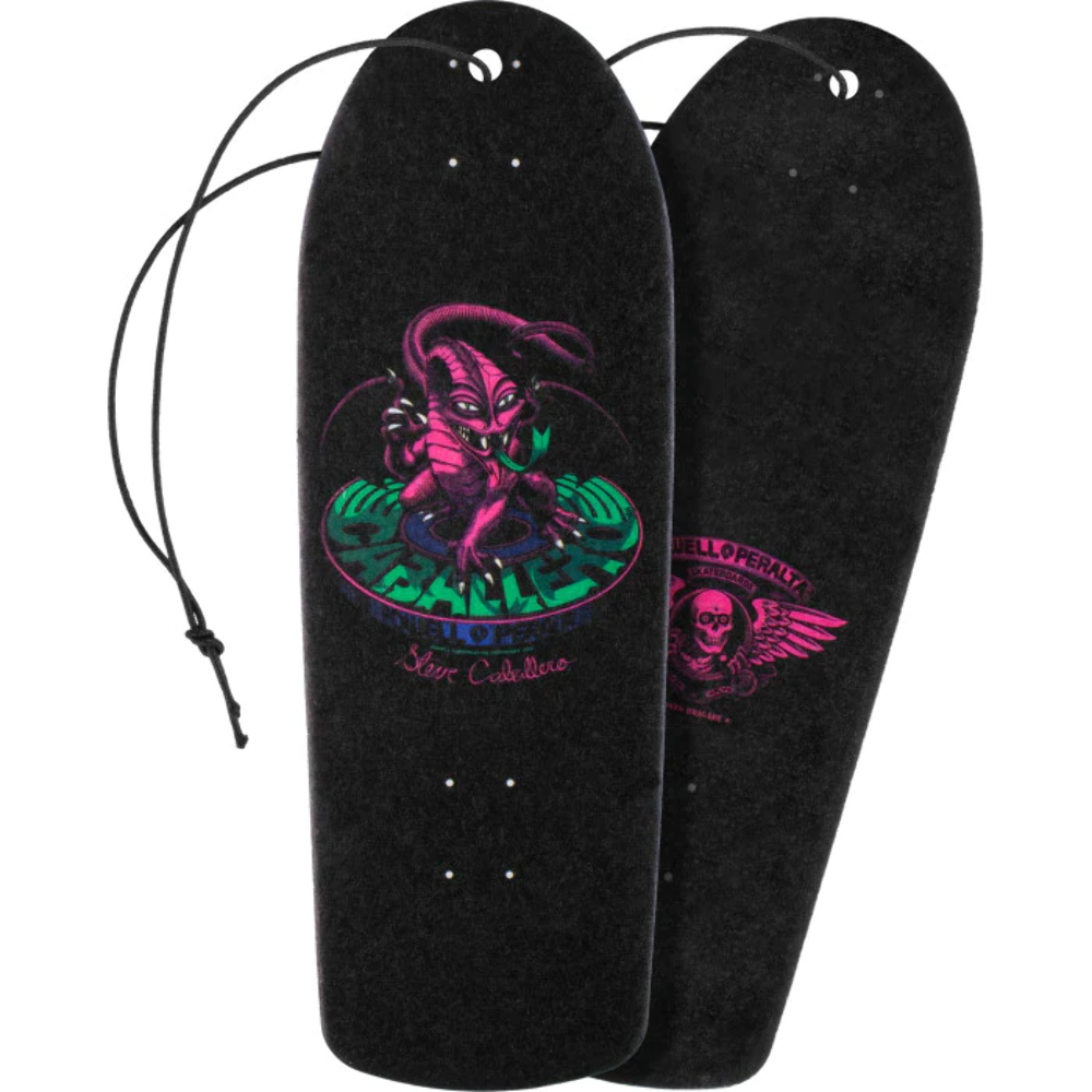 Powell Peralta Bones Brigade Caballero Blacklight Air Freshener - Gardenia scent