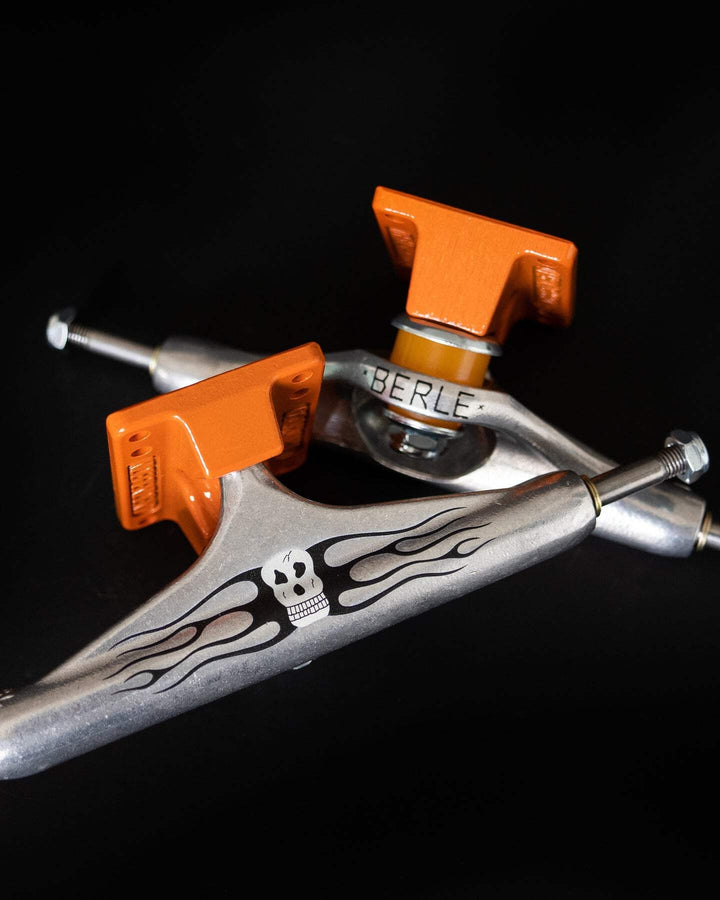 Independent Stage 11 Elijah Berle Skull Silver Orange Standard Skateboard Trucks