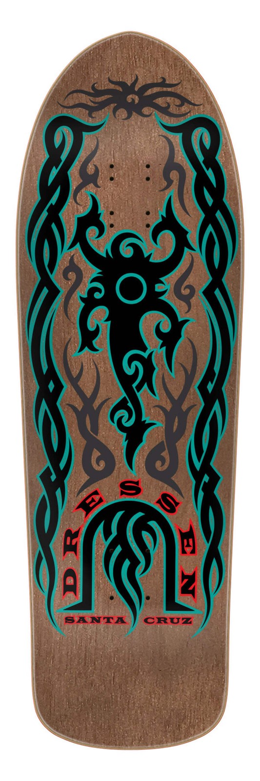Santa Cruz Eric Dressen Tribal Brown Stain 9.9