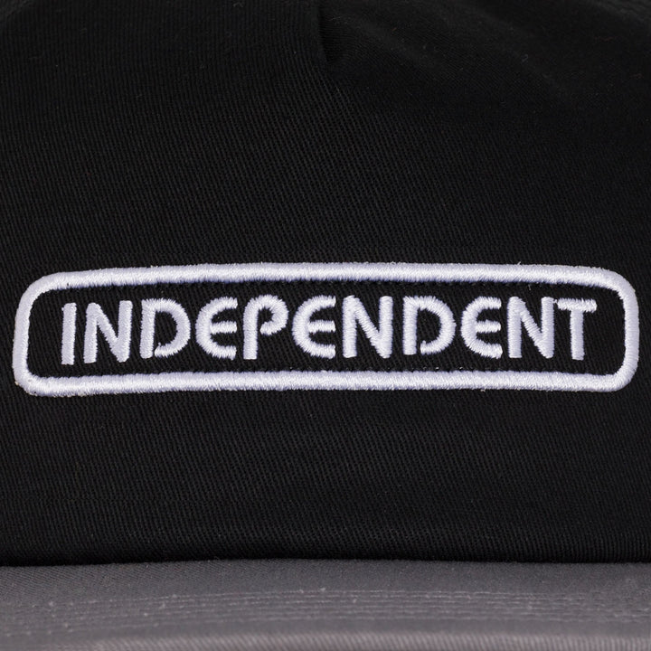 Independent B/C Groundwork Snapback Mid Profile Hat