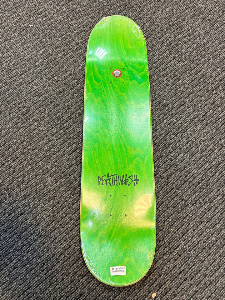 DEATHWISH "DEATHSPRAY BLACK/RED" 8.25" SKATEBOARD DECK