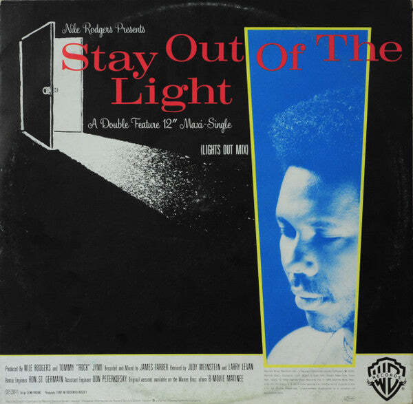 Nile Rodgers – State Your Mind / Stay Out Of The Light Vinyl LP Record *Used 198