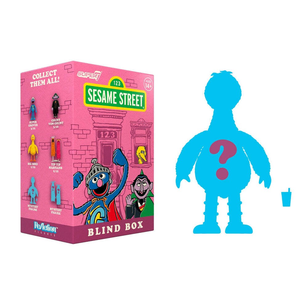 Super7 x Sesame Street - Wave 02 - Individual Blind Box Toy