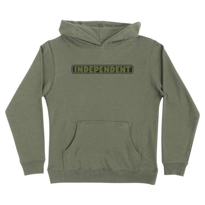 Independent Bar Logo Youth Size Pull-Over Hooded Sweatshirt