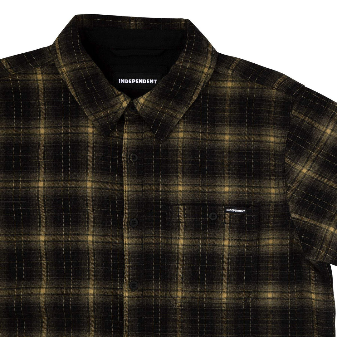 Independent Belmont S/S Flannel Shirt