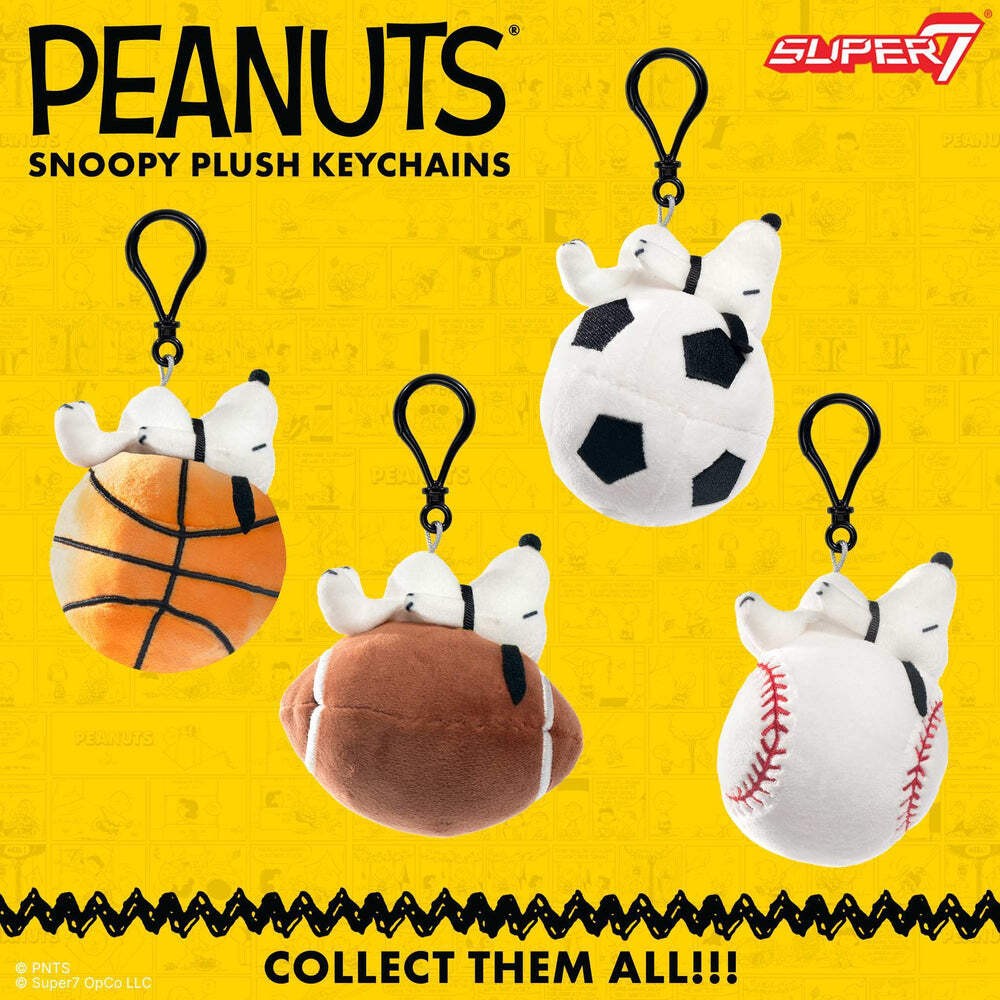 Super7 X Peanuts - Super Duper Plush Keychain - Wave 01 - Individual Blind Bag