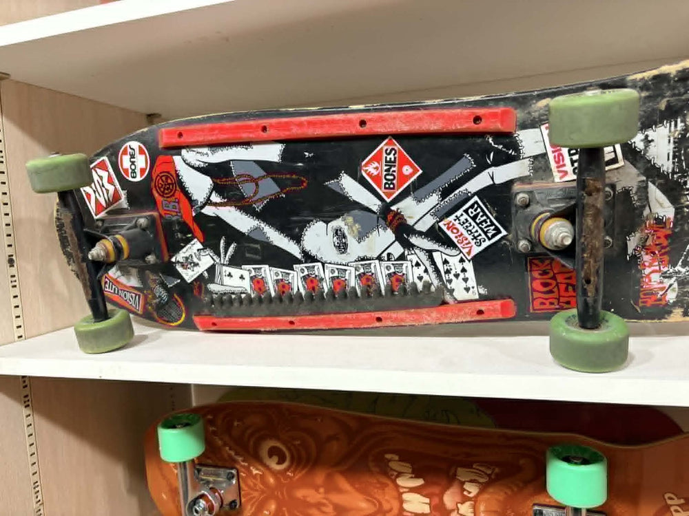 Powell Peralta Ray Barbee Ragdoll Black Original 80S Used Complete Skateboard