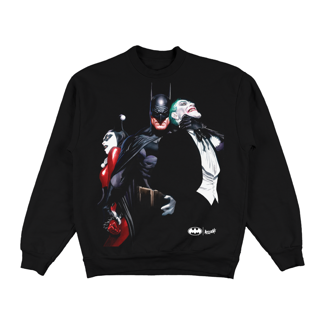 WELCOME X BATMAN HARLEY AND JOKER CREW