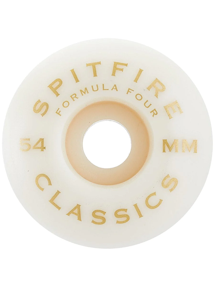 SPITFIRE F4 CLASSIC 54MM 101a SKATEBOARD WHEELS
