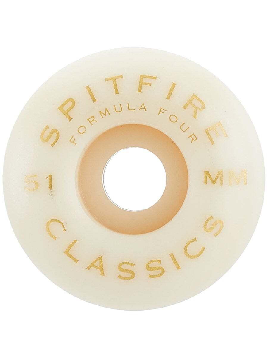SPITFIRE F4 CLASSIC 51MM 99a SKATEBOARD WHEELS