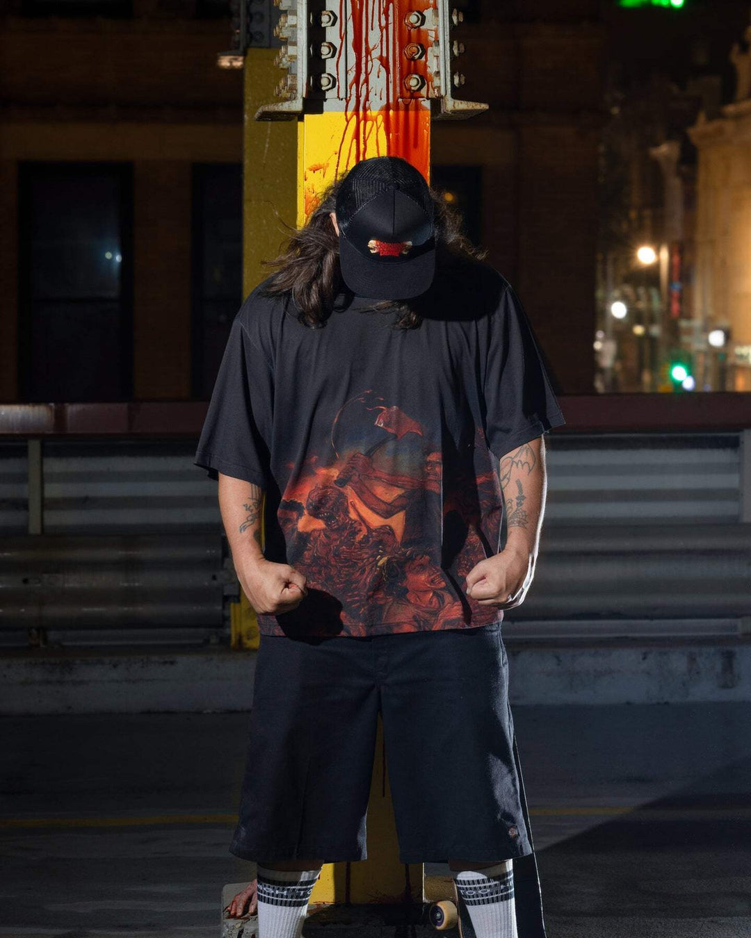 Creature x Cannibal Corpse Ringer T-Shirt