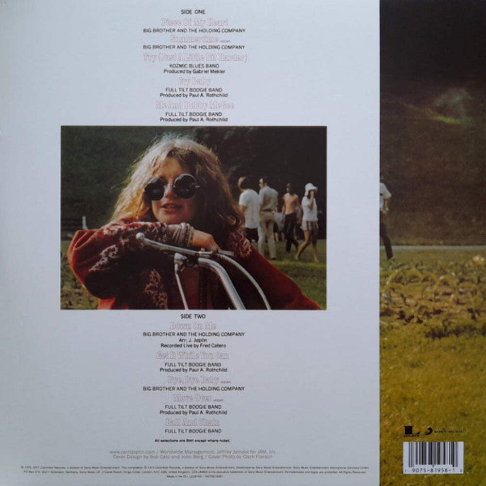 Janis Joplin - Greatest Hits Vinyl LP Record