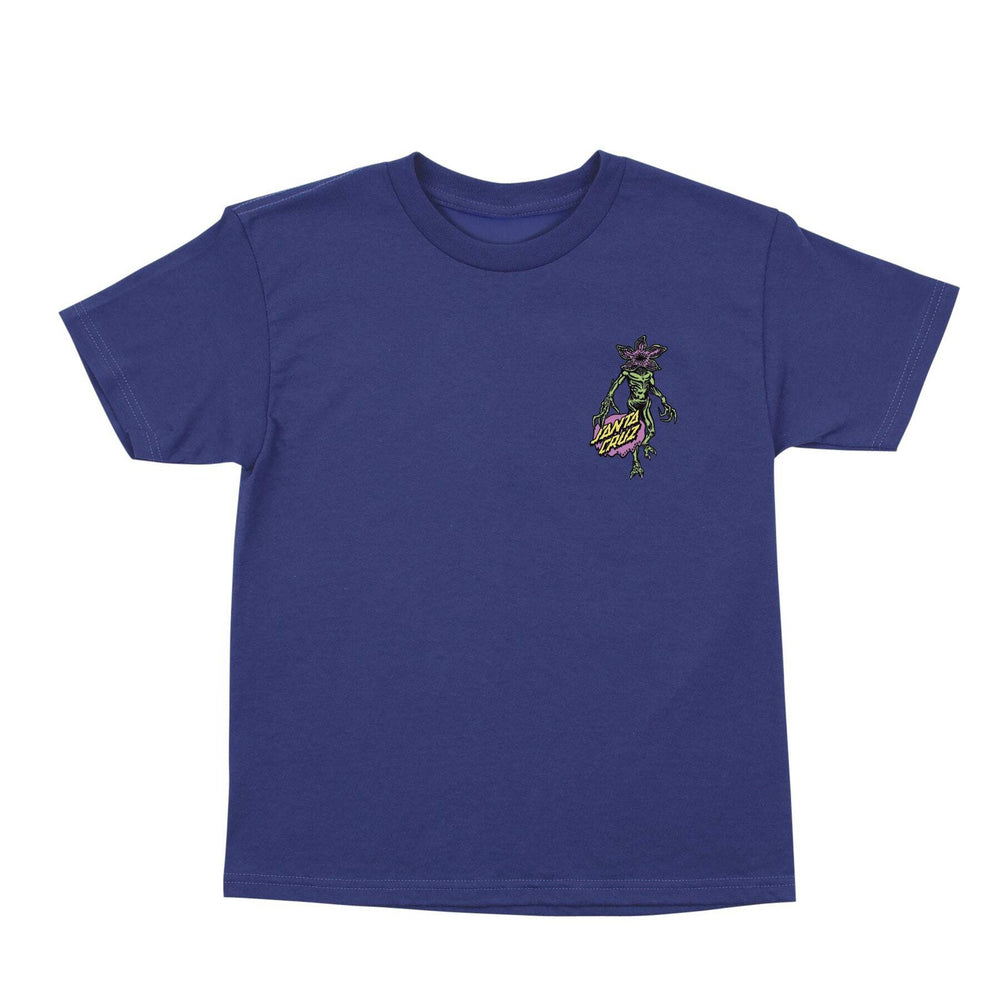 Santa Cruz X Stranger Things Demogorgon Dot Youth T-Shirt