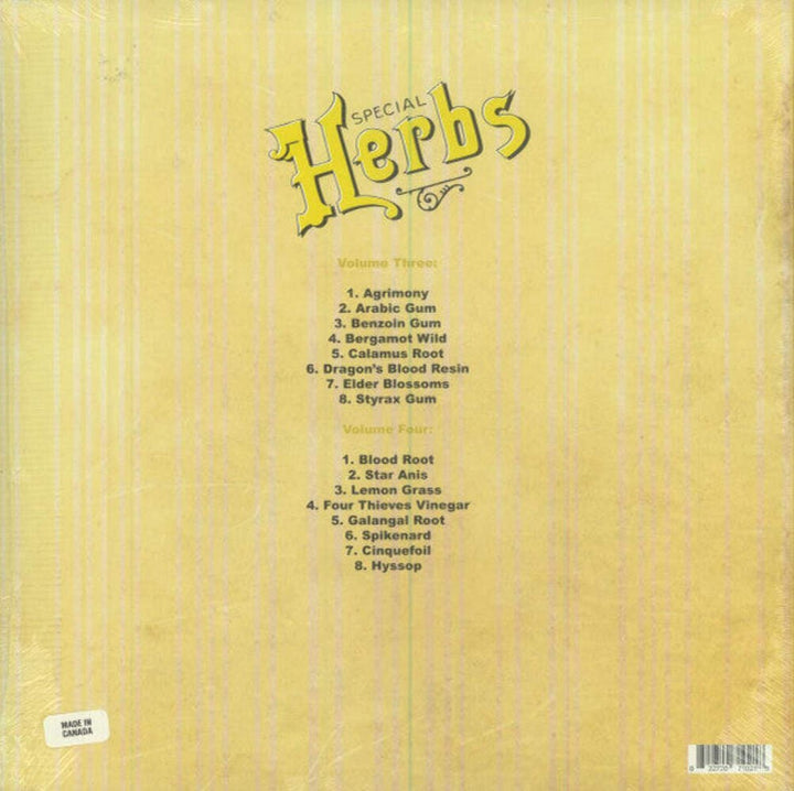 Metal Fingers ( MF DOOM ) - Special Herbs Volumes 3 & 4 2x (Lemon Yellow Color V