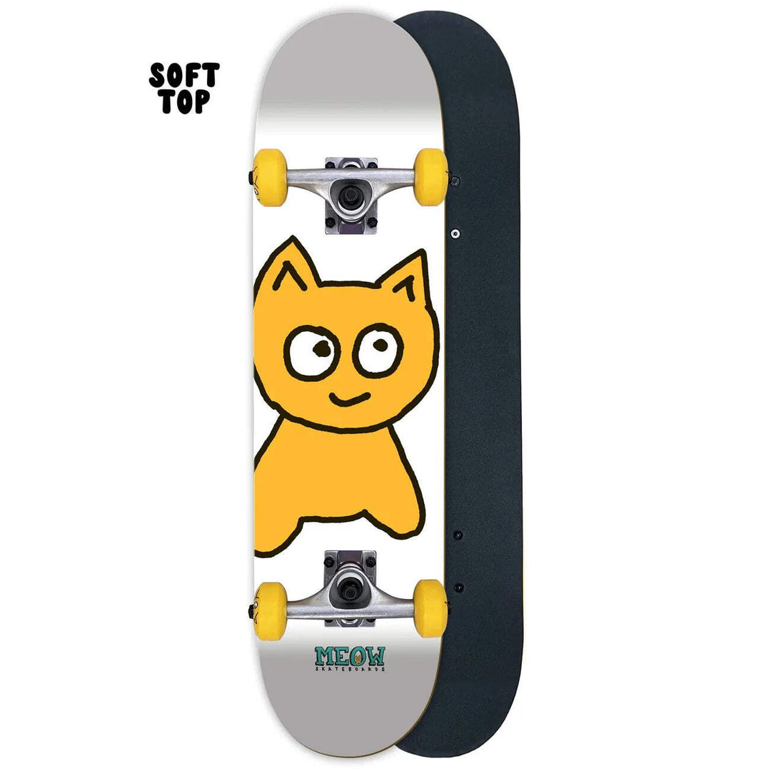 Meow Big Cat 7" Soft Top Complete Skateboard