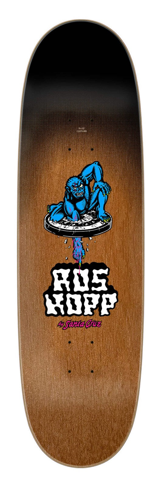 Santa Cruz Roskopp Screaming Arm 9" Skateboard Deck