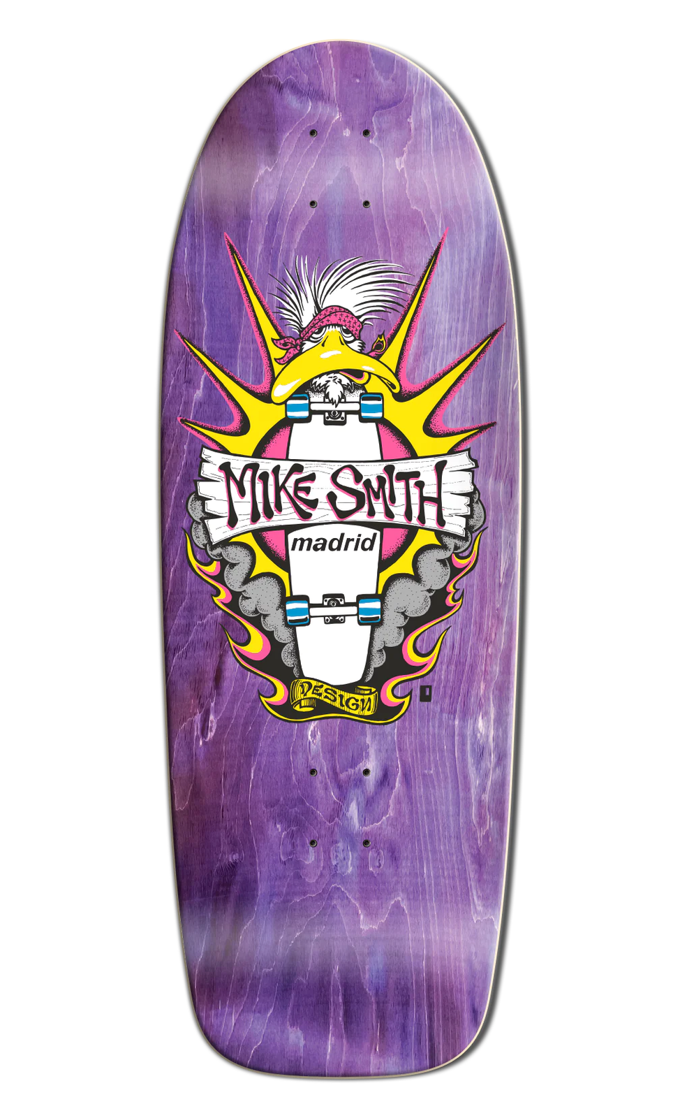 Madrid Mike Smith Duck Purple Stain Ultra LTD 10.75" Skateboard Deck