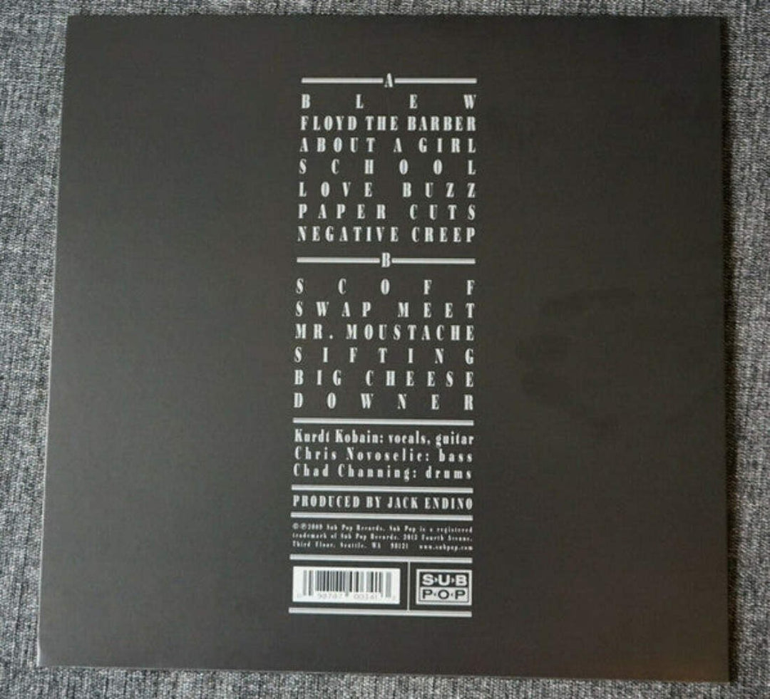 NIRVANA ‎– Bleach Vinyl LP Record