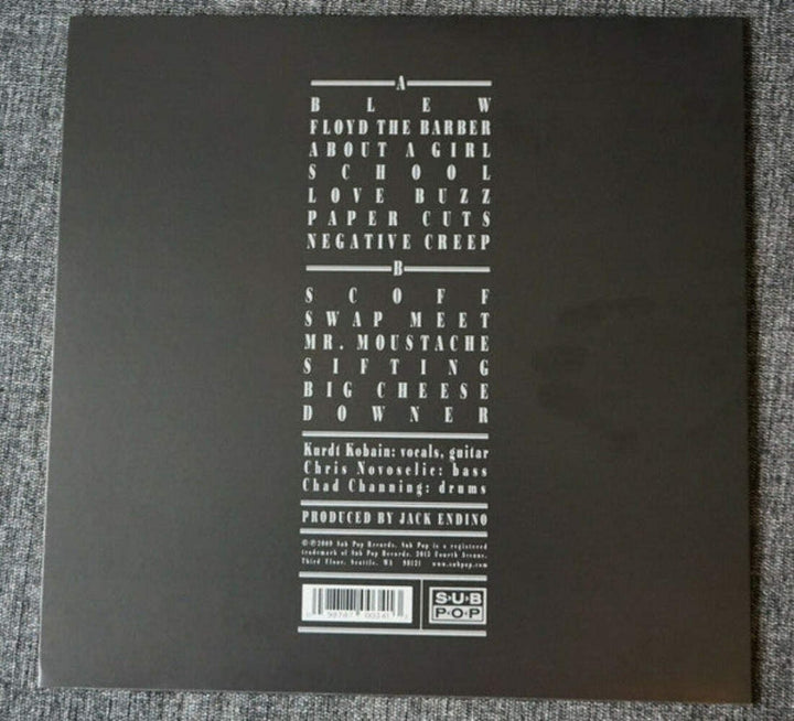 NIRVANA ‎– Bleach Vinyl LP Record