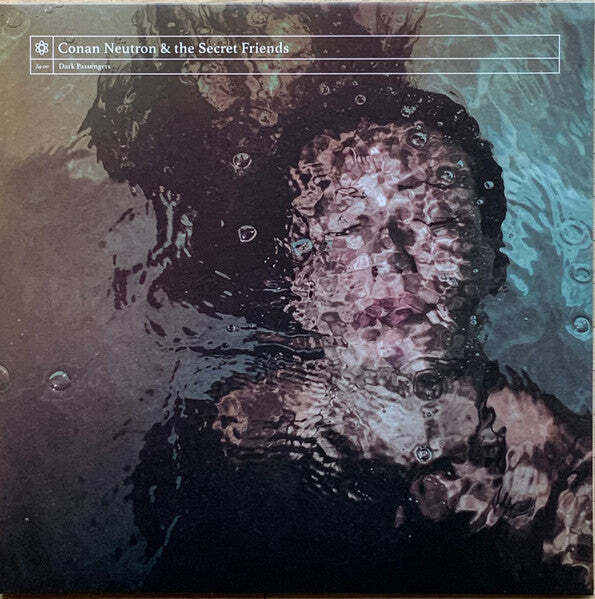 Conan Neutron & The Secret Friends – Dark Passengers Black Swirl On Silver Color