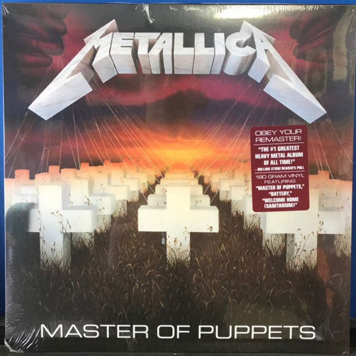 Metallica - Master Of Puppets 180G Vinyl LP Record