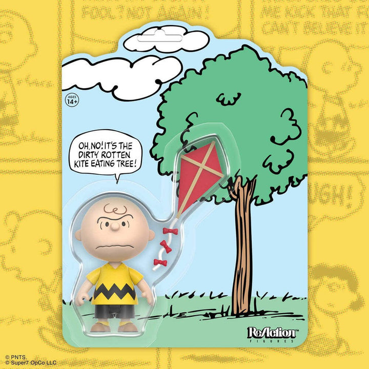 Super7 x Peanuts - Charlie Brown and the Kite-Eating Tree (Comic Panel) ReAction