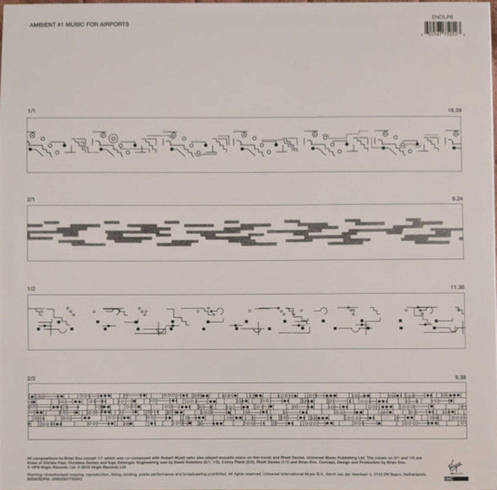 Brian Eno - Ambient 1 (Music For Airports) Vinyl LP Record