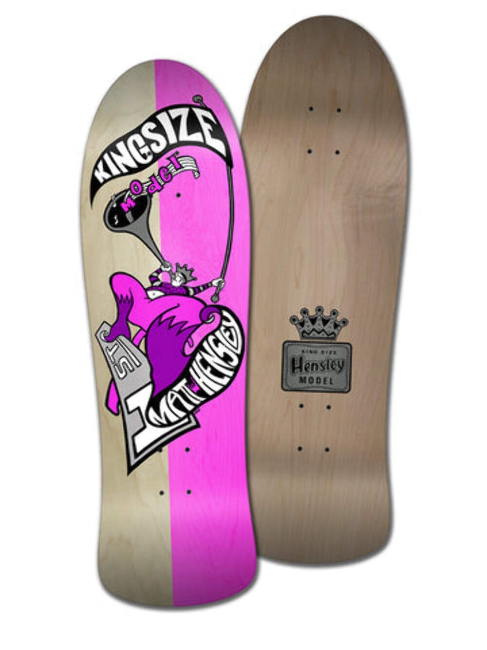 H-STREET HENSLEY KING SIZE HORNBLOWER G SERIES 10" SKATEBOARD DECK