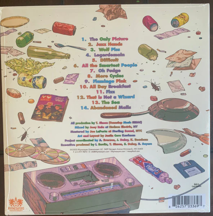 Aesop Rock X Blockhead – Garbology (Instrumental Version) 2x Yellow/Green/Black