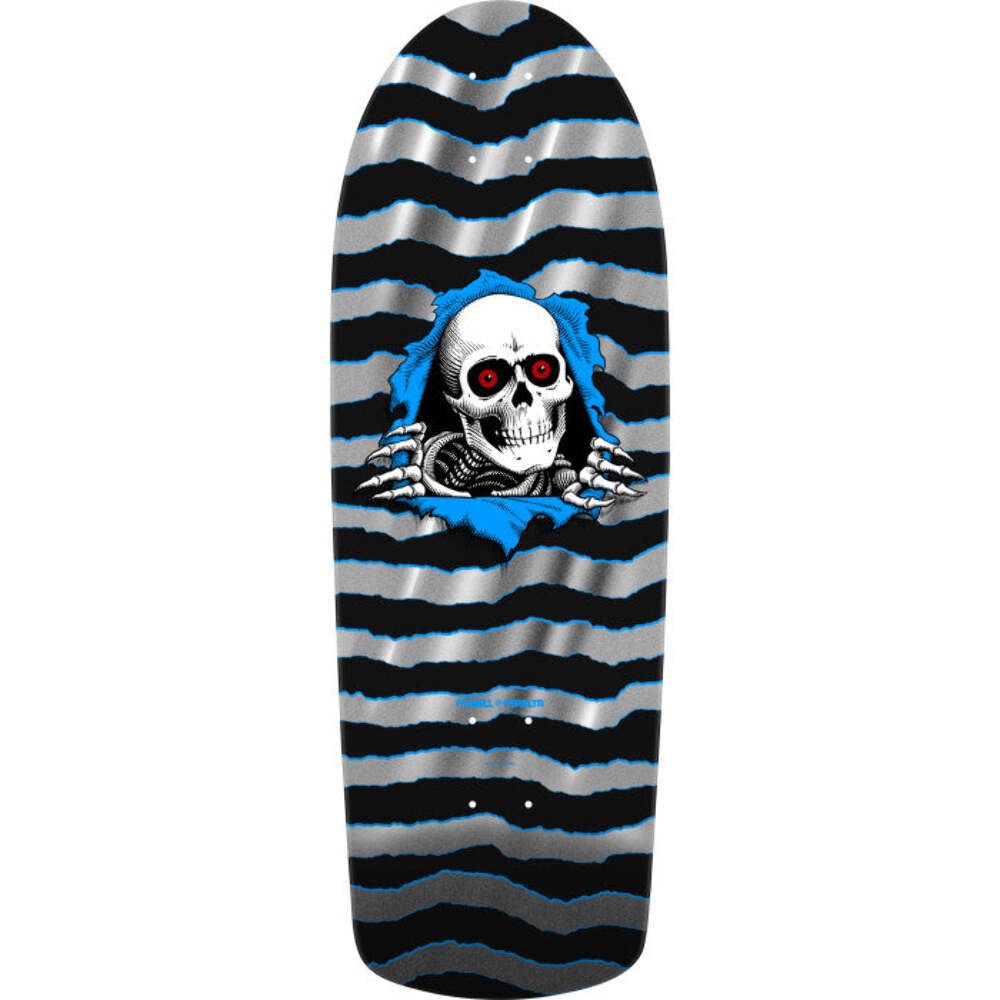 Powell Peralta "OG Ripper" Silver Foil 10" Complete Skateboard