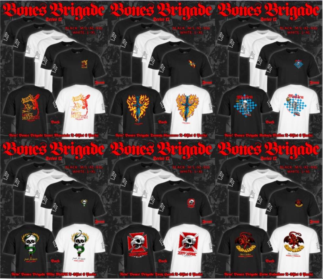 Powell Peralta Mike McGill Skull Snake Bones Brigade T-Shirt
