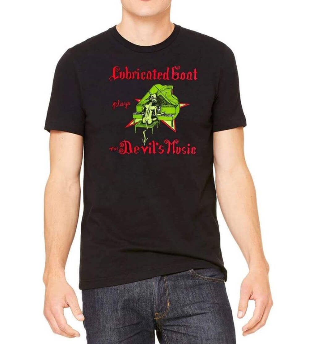 Lubricated Goat "Plays The Devil's Music" T-Shirt Amrep
