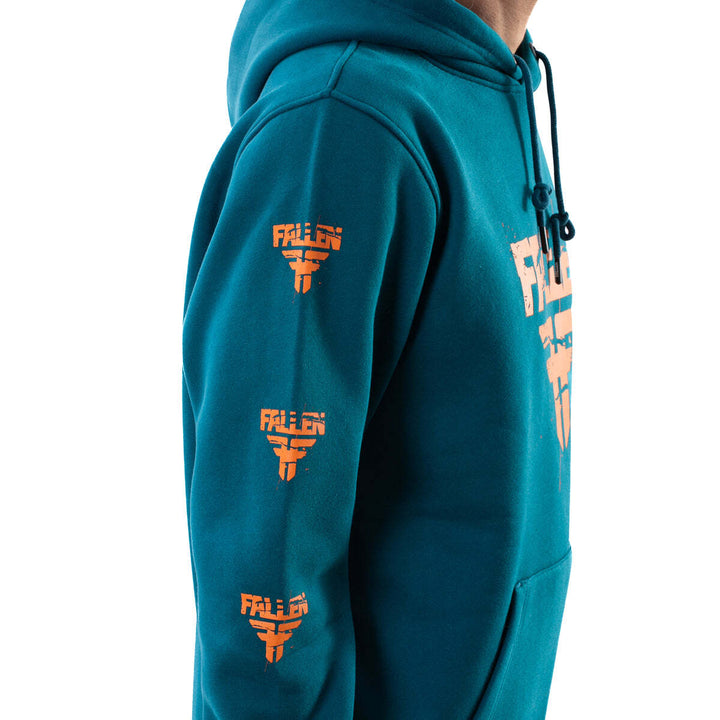 FALLEN FOOTWEAR CRACKED HOODED SWEATSHIRT