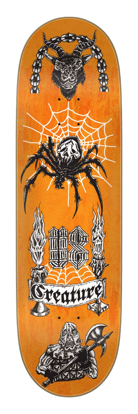 Creature Collin Provost Creach Us Pro 8.8" Stumps Skateboard Deck