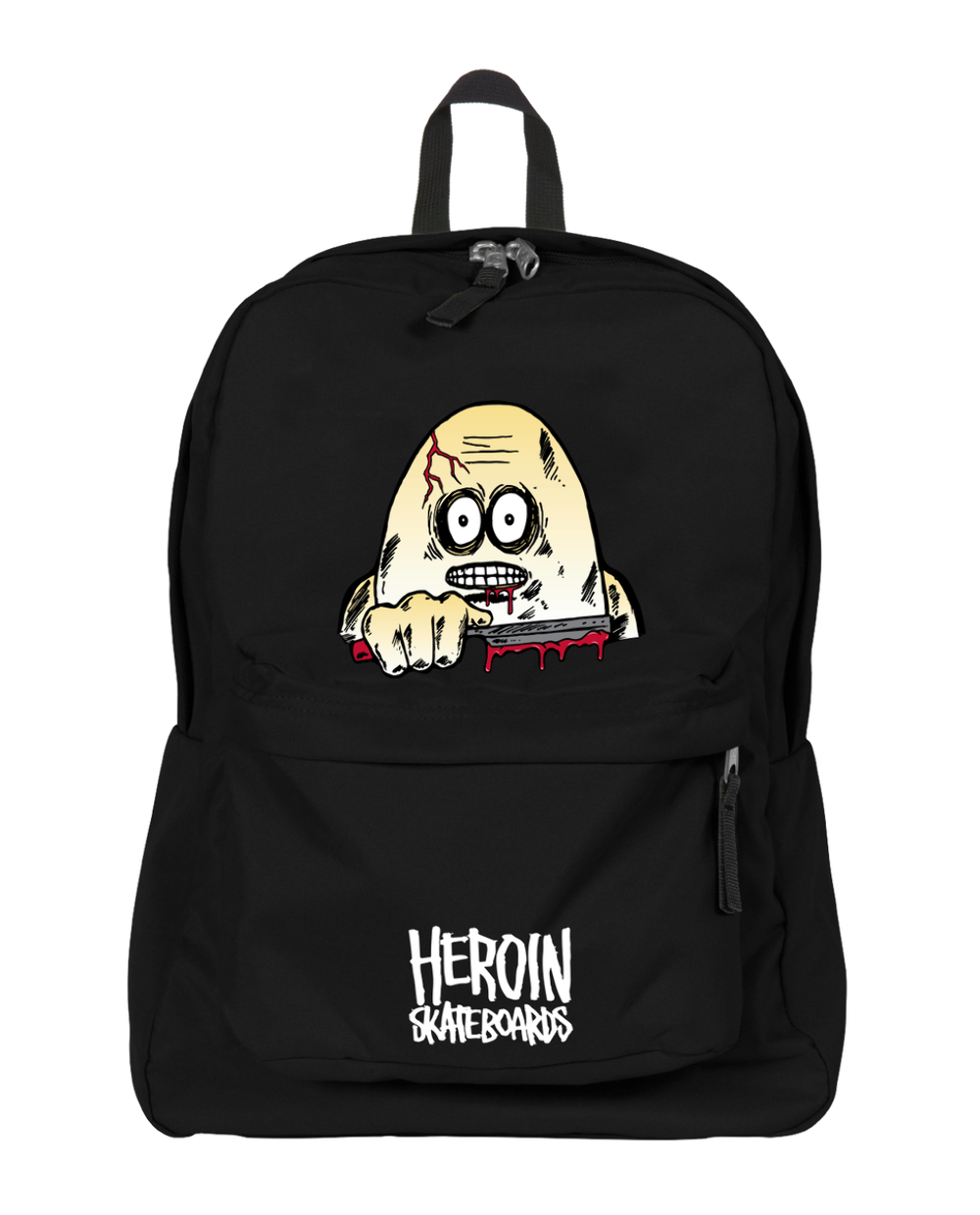 HEROIN Razor Egg Black Backpack