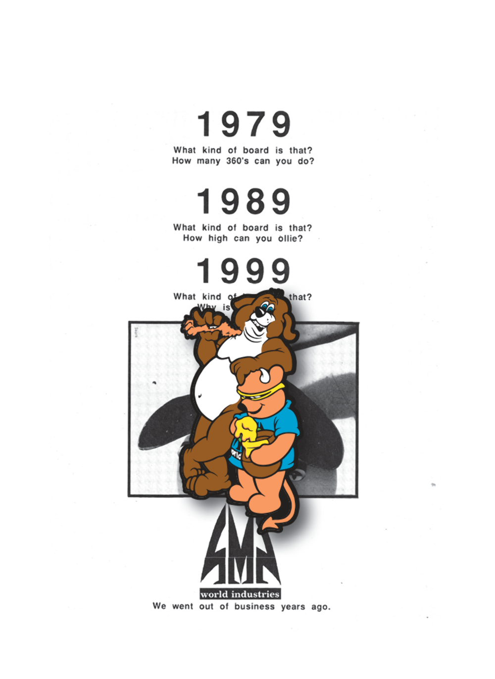 World Industries Mullen Bear Enamel Pin