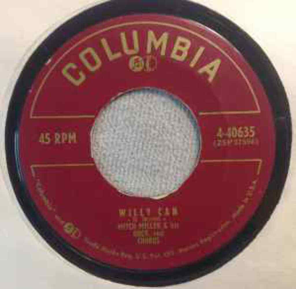 Mitch Miller And His Orchestra And Chorus – Willy Can Vinyl 7" Record *Used Rele