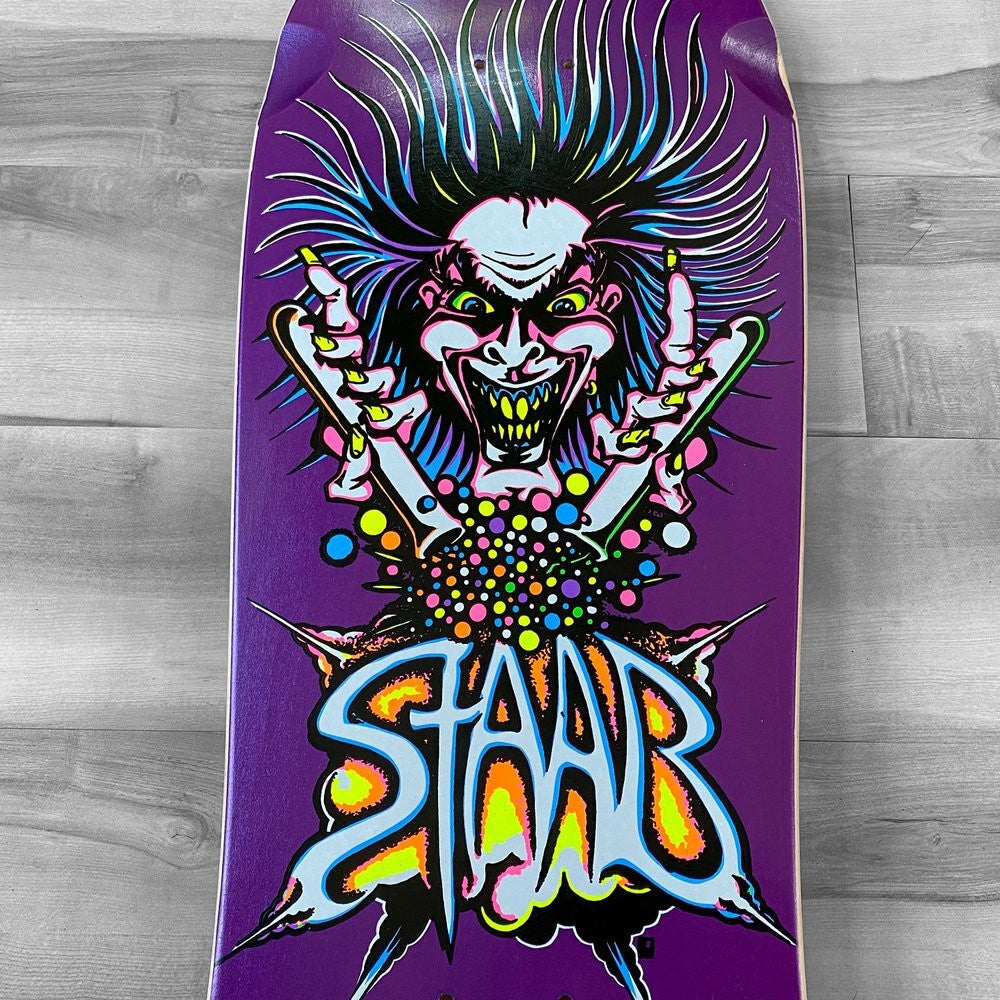 KEVIN STAAB Limited Edition Signed Purple Staab Scientist Deck